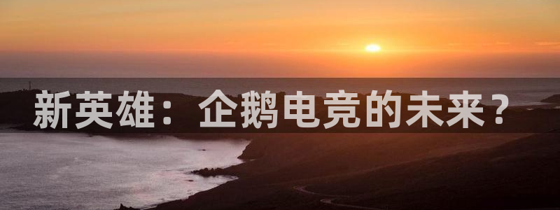 泛亚电竞平台app：新英雄：企鹅电竞的未来？