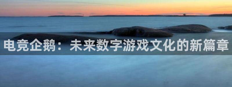 泛亚电竞精选：电竞企鹅：未来数字游戏文化的新篇章